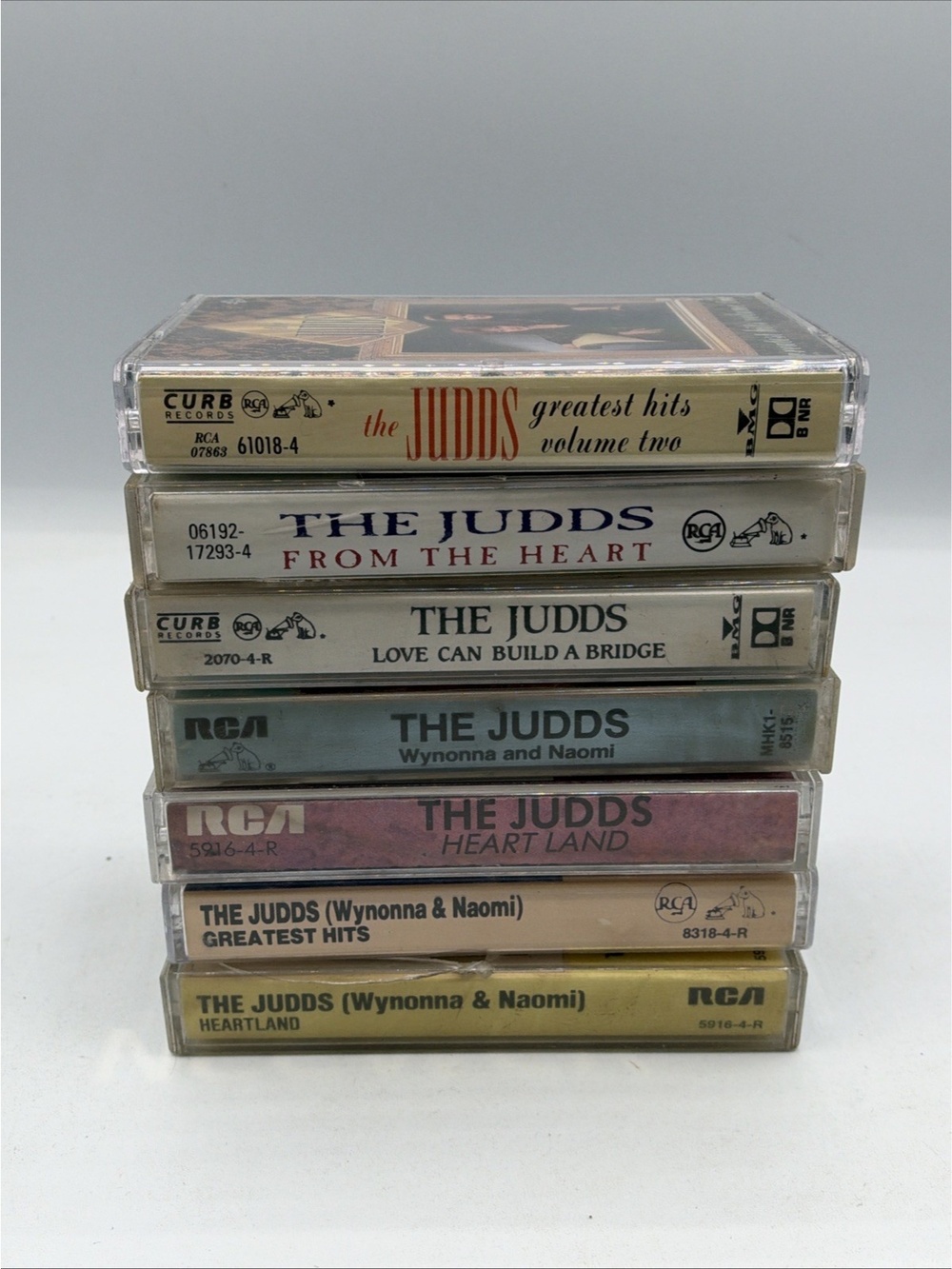 The Judds 7 Lot Of Cassette Tapes - Very Good Condition